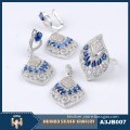 china wholesale 925 silver costume jewelry set